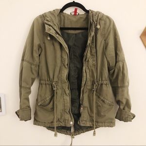 Cute H&M Army Green Military Jacket